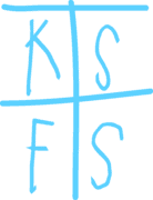 Handwritten 'KTSFTS Architects' logo, written by the chief architect's daughter in a playful and natural style, preserving its personal and authentic touch.